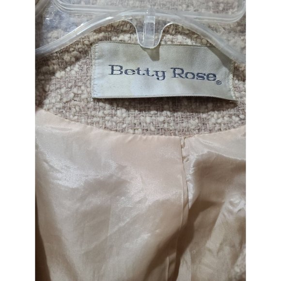 Coat VTG 1960s Betty Rose Green Wool Tweed Button Overcoat Long Womens Size xl - Picture 3 of 12